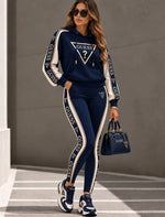 Tuta GUESS premium con felpa e leggings con bande laterali