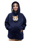 Pet Pocket Lambswool Hoodie