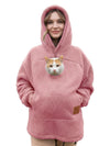 Pet Pocket Lambswool Hoodie