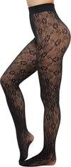 Women's Faux Sheer Fleece-Lined Thermal Tights