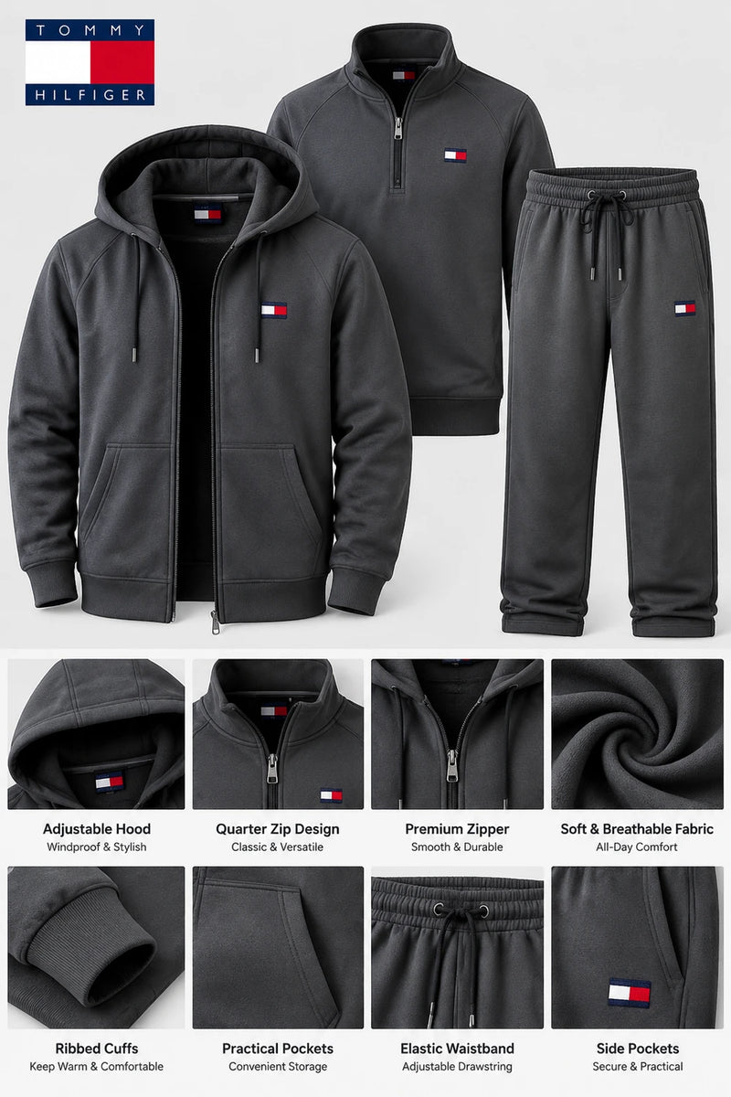 Tommy Hilfiger Men's 3-Piece Lounge Set – Special Offer $89