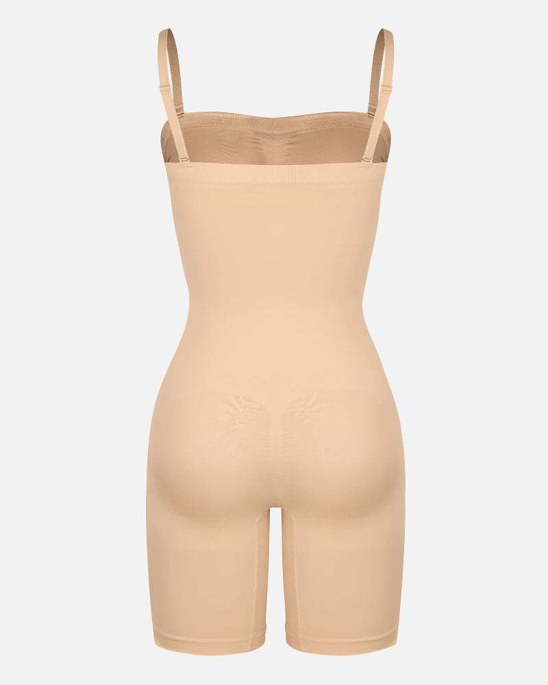 Uskkaa Seamless Strapless Bodysuit with Removable Straps