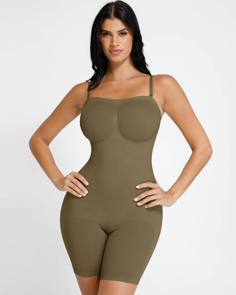 Uskkaa Seamless Strapless Bodysuit with Removable Straps