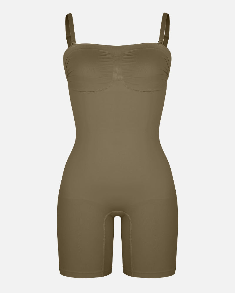 Uskkaa Seamless Strapless Bodysuit with Removable Straps