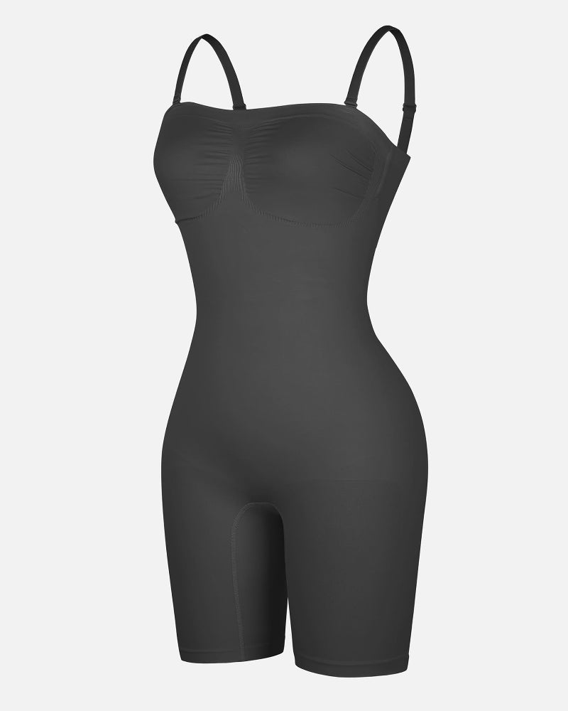 Uskkaa Seamless Strapless Bodysuit with Removable Straps