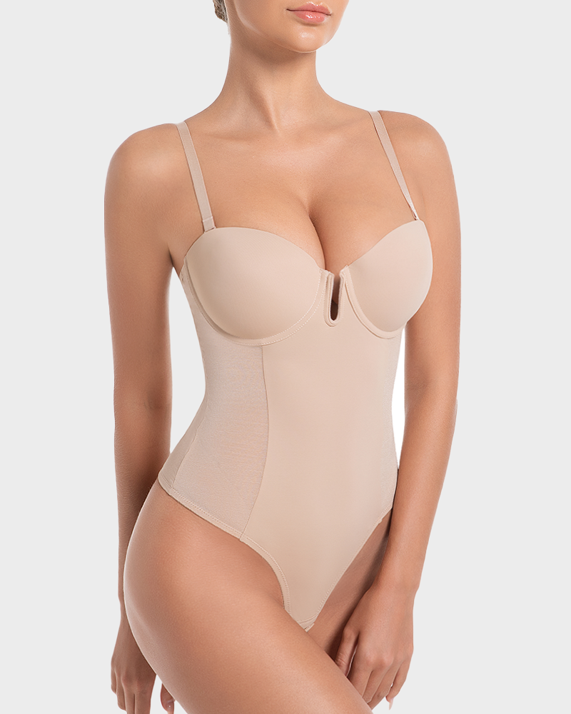 All-in-One Shaping Bodysuit Thong