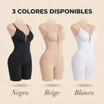 SculptFit™ Zip-Up Shaping Bodysuit – 360° Tummy Control & Waist Sculpting
