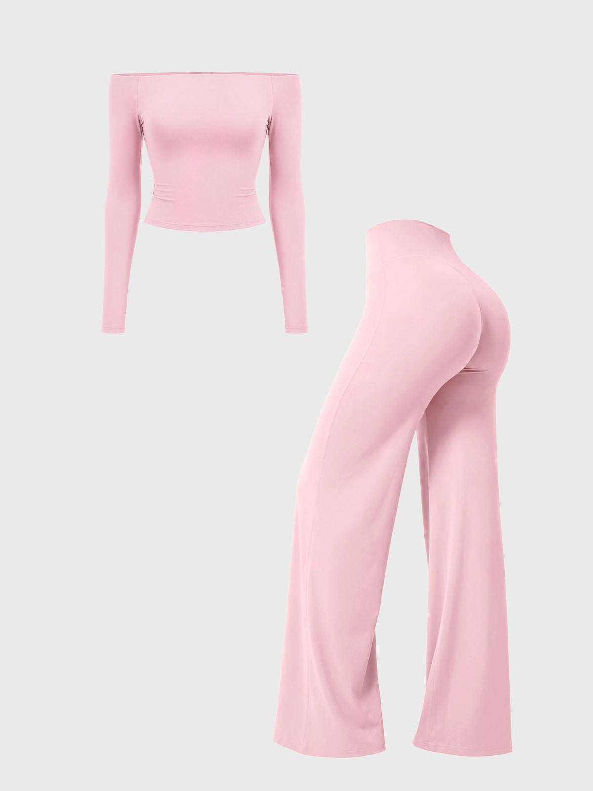 VYRA Ease Y2K Off-Shoulder Leggings Set