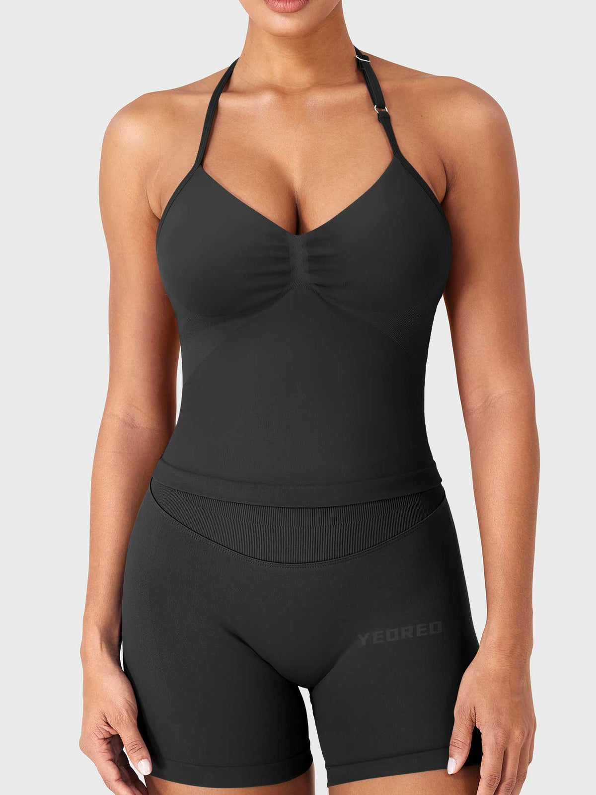 VYRA SoftHue Halter & Shorts Set