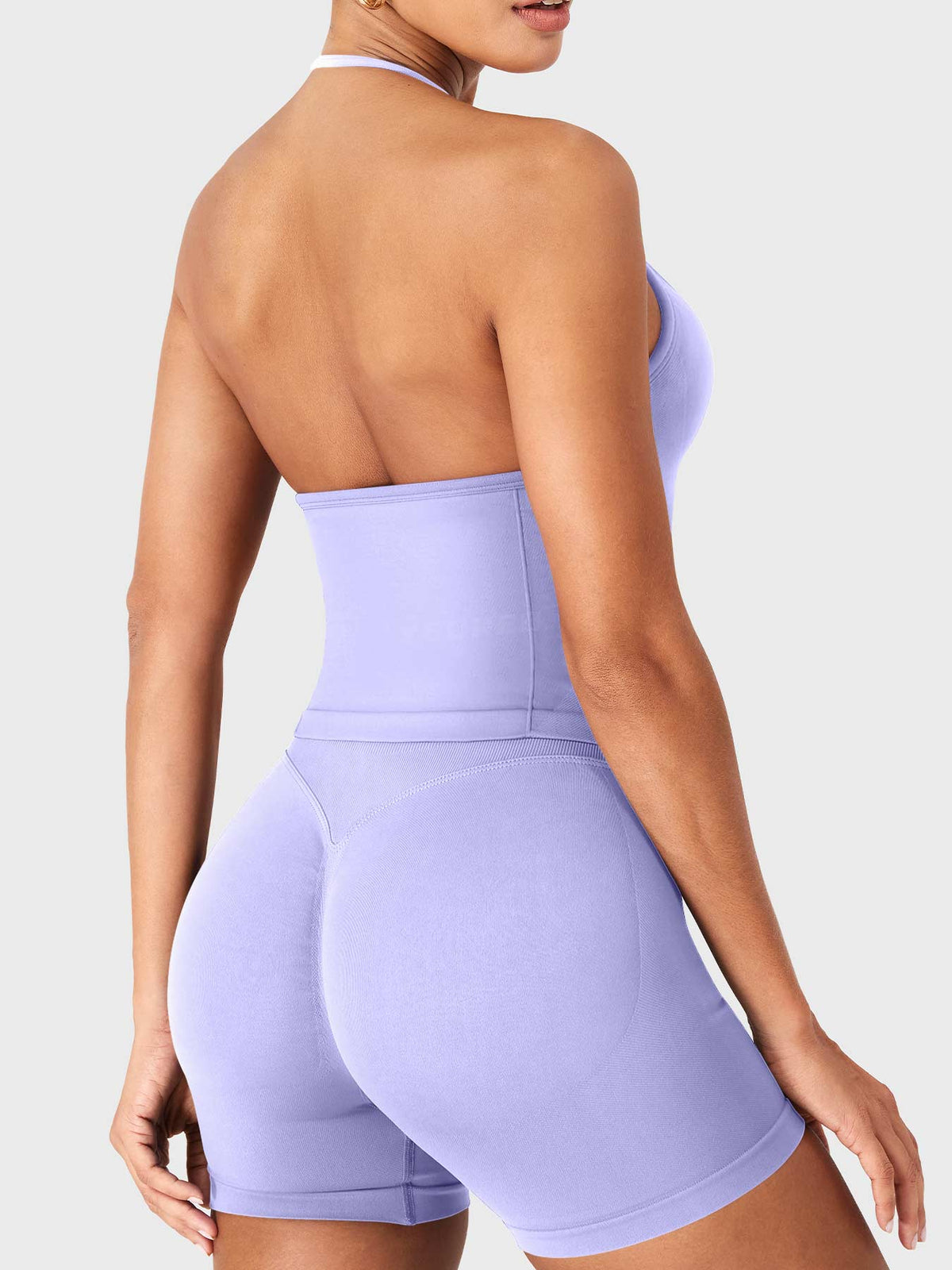 VYRA SoftHue Halter & Shorts Set