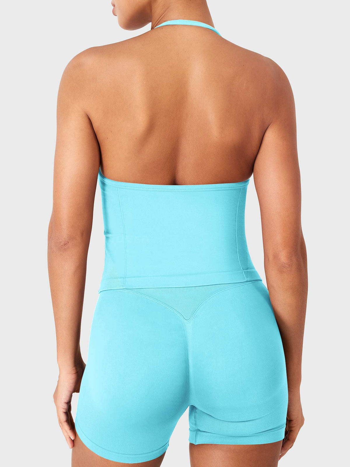 VYRA SoftHue Halter & Shorts Set