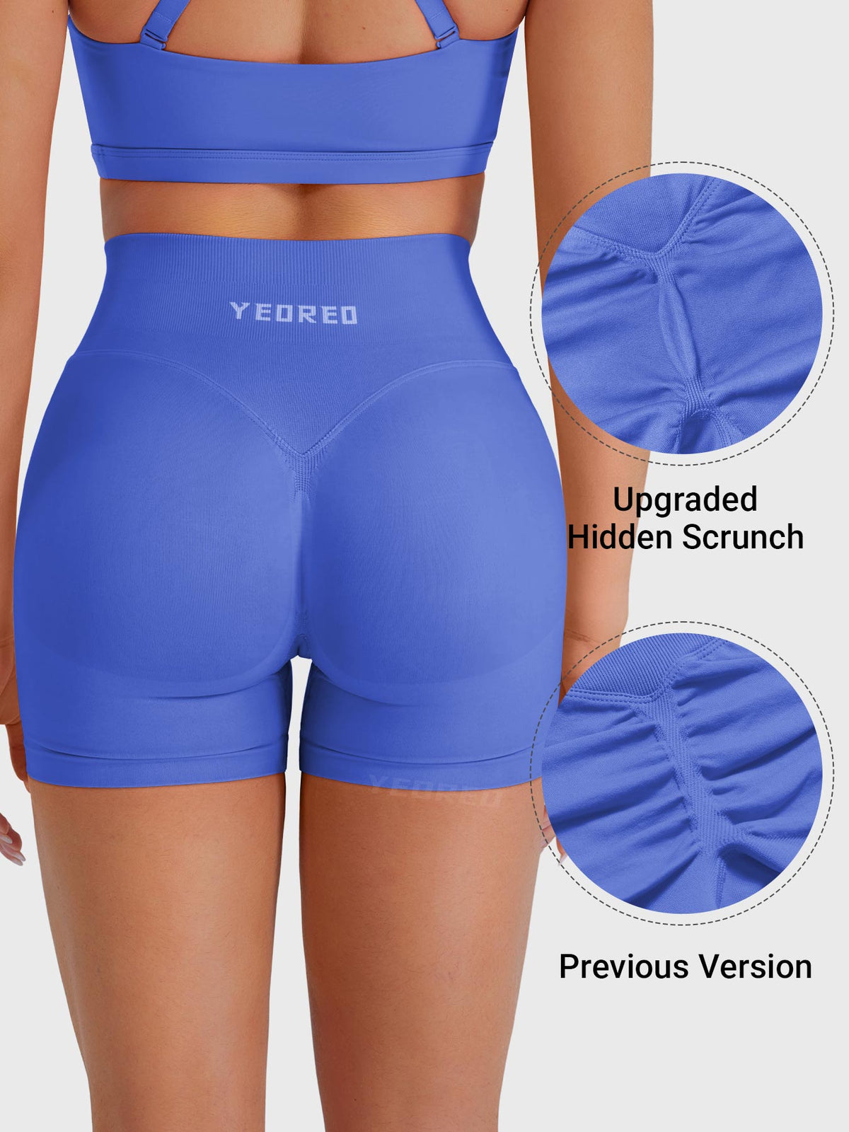 VYRA Contour 4.5-Inch Seamless Shorts
