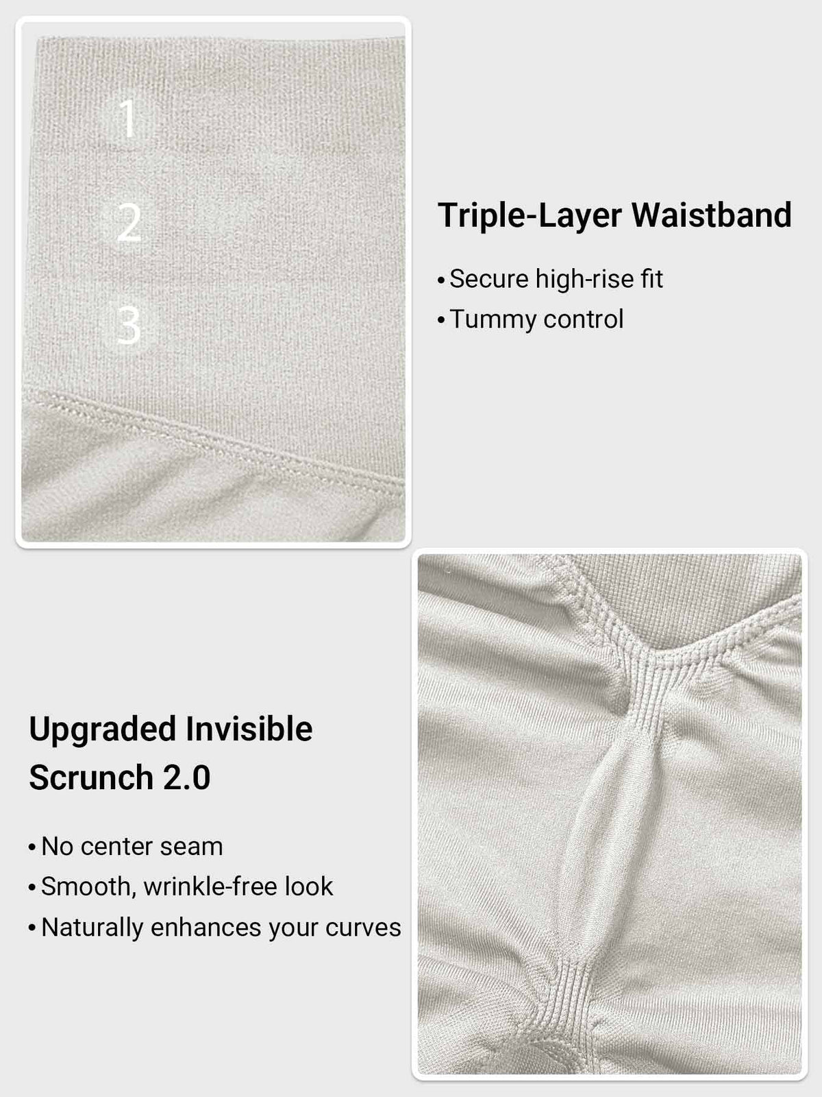 VYRA Contour 4.5-Inch Seamless Shorts