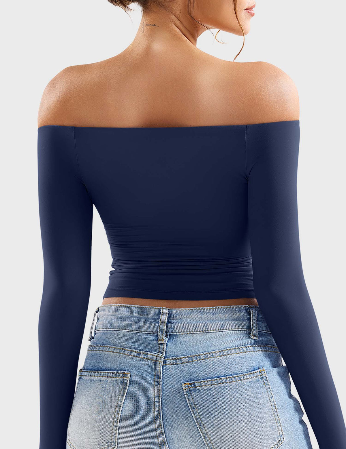 VYRA Ease Y2K Off-Shoulder Capri Set