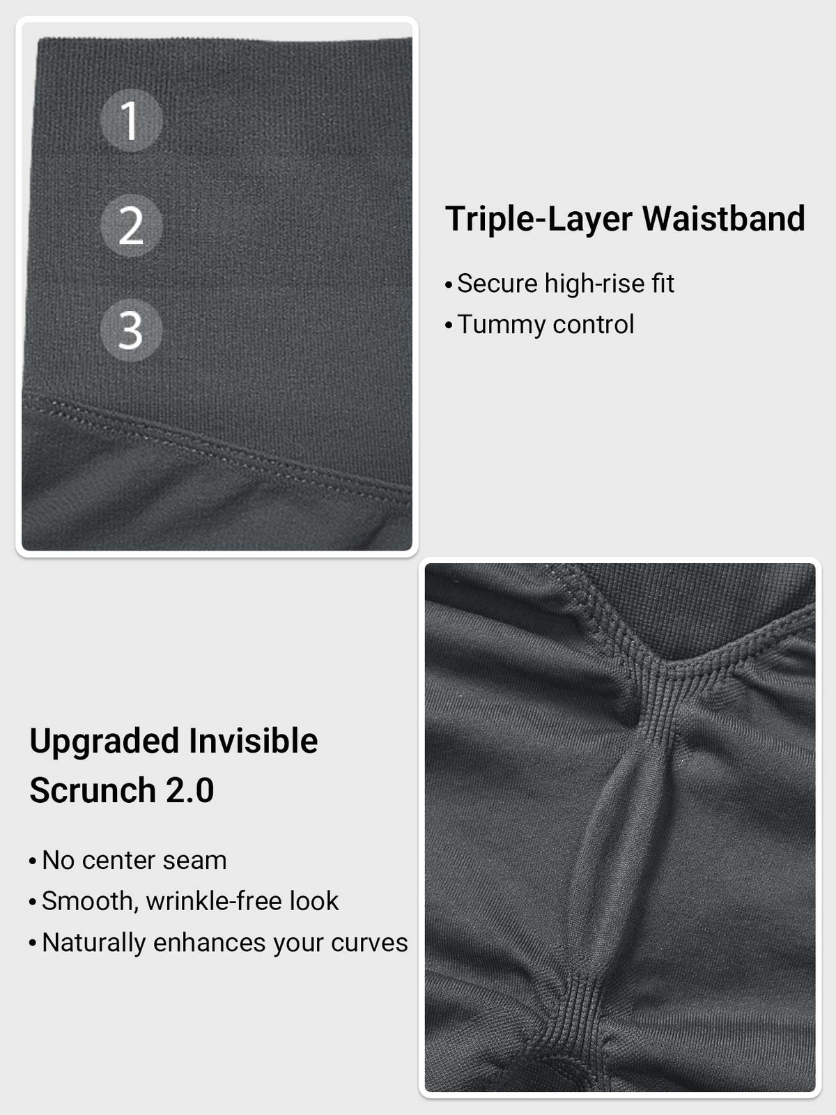 VYRA Contour 24-Inch Seamless Leggings