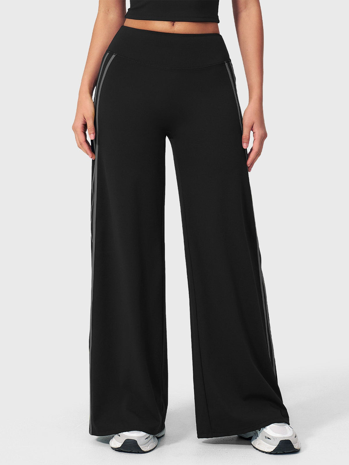 VYRA Ease Side-Stripe Straight Leggings