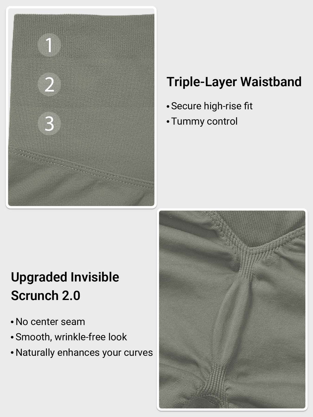VYRA Contour 24-Inch Seamless Leggings