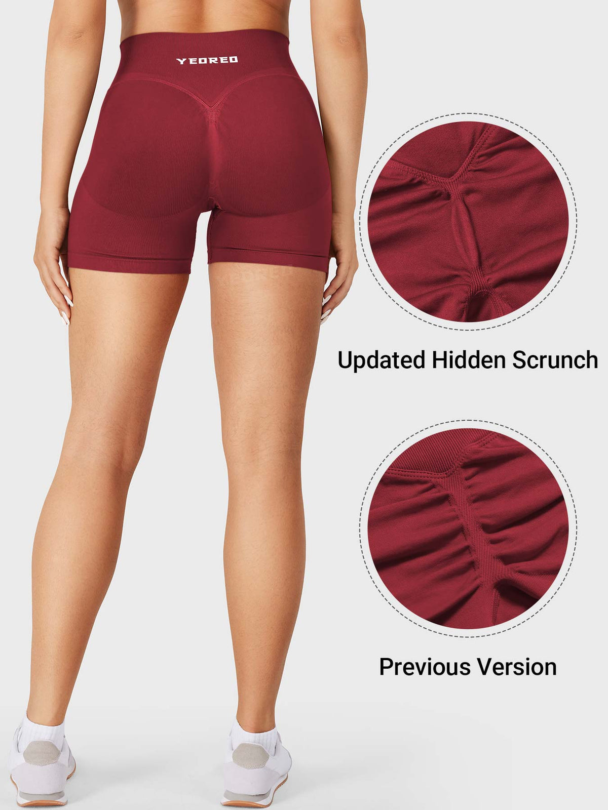 VYRA Contour V-Waist Seamless Shorts